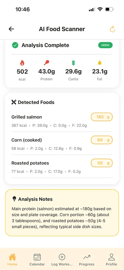 EatLift app screenshot 1